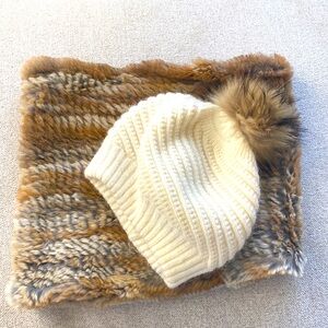 Hat and scarf set